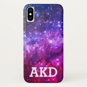 Hubble Image Space / Purps / Monogram iPhone X Case