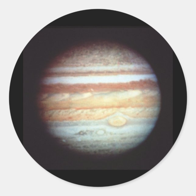 Hubble Jupiter Classic Round Sticker (Front)