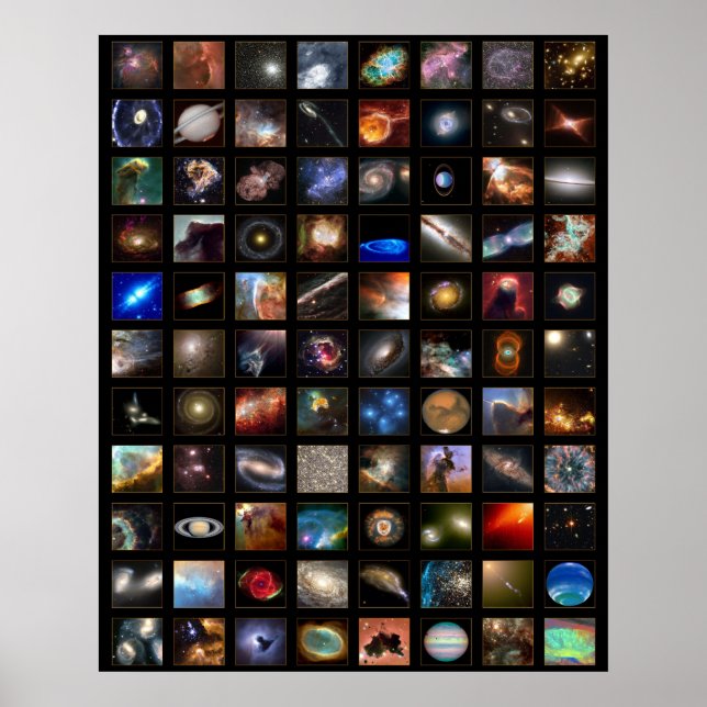 Hubble Space Poster (Front)
