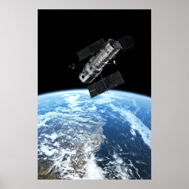 Hubble Space Telescope 20x30 (21x31) Poster (Front)