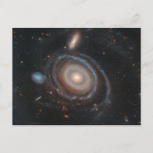 Hubble Space Telescope Bullseye Galaxy Postcard