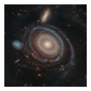 Hubble Space Telescope Bullseye Galaxy Poster