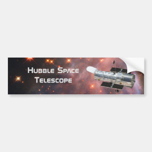 Hubble Space Telescope Bumper Sticker