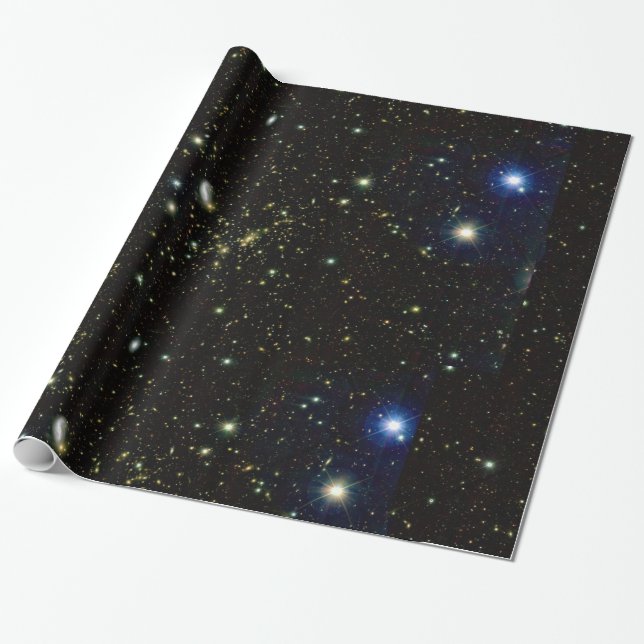 Hubble Space Telescope Deep Field Wrapping Paper (Unrolled)