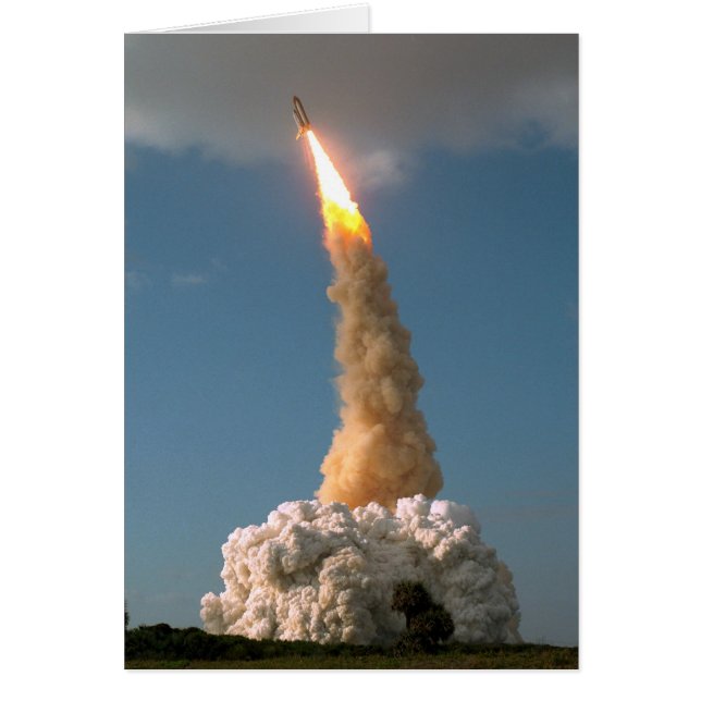 Hubble Space Telescope lift off  NASA (Front)