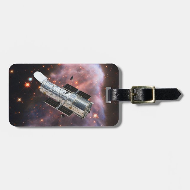 Hubble Space Telescope Luggage Tag (Front Horizontal)