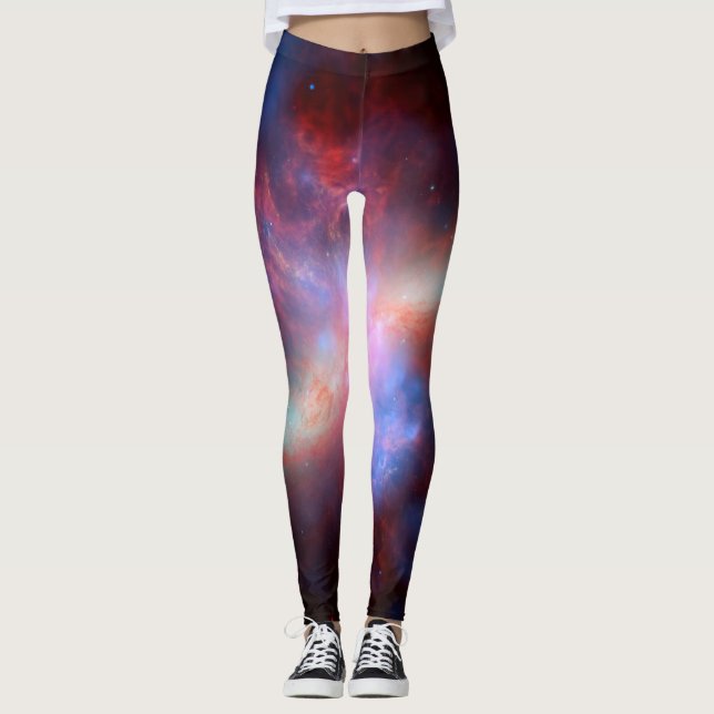 HUBBLE TELESCOPE NEBULA ASTROPHOTO LEGGINGS (Front)