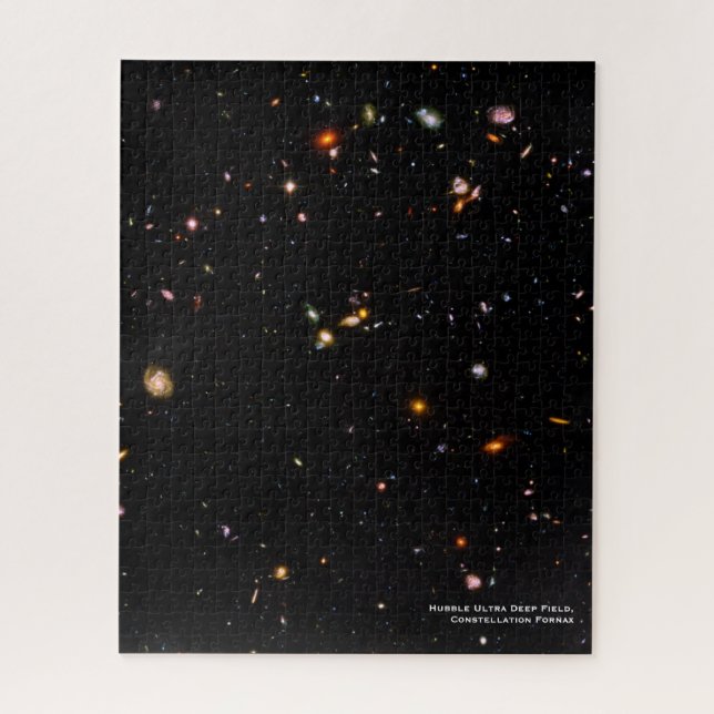 Hubble Telescope Ultra Deep Field Galaxies Photo Jigsaw Puzzle (Vertical)