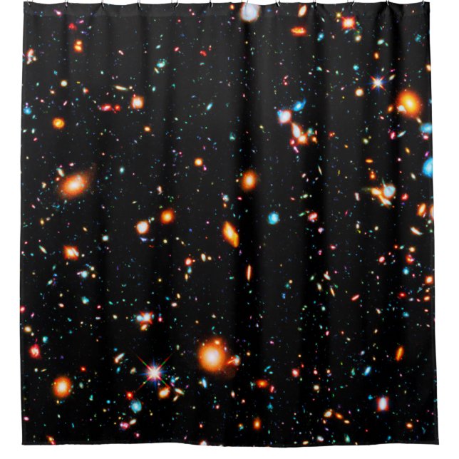 Hubble XDF Shower Curtain (Front)