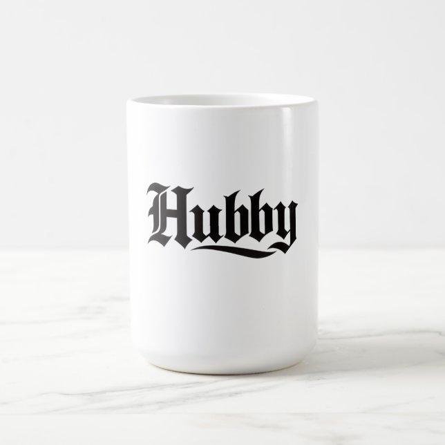 hubby coffee mug (Center)