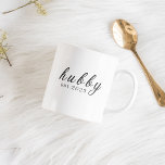 Hubby Est 2023 - groomsmen newlywed  Coffee Mug<br><div class="desc">Hubby Est 2023 - groomsmen newlywed Gift</div>