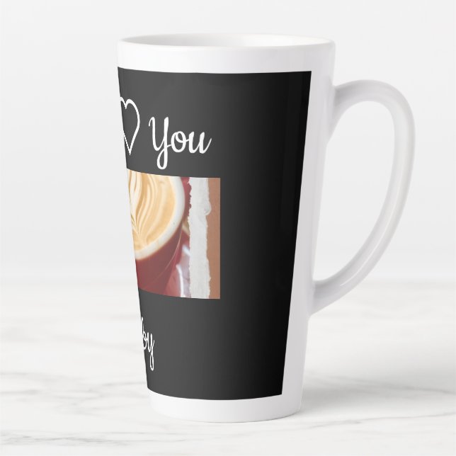 Hubby gift latte mug (Right)