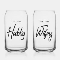 Hubby + Wifey Wedding Personalised