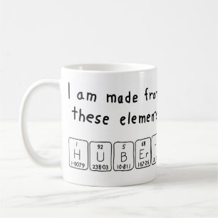 Hubert periodic table name mug