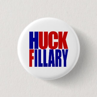 “HUCK FILLARY” 1.25-inch 3 Cm Round Badge