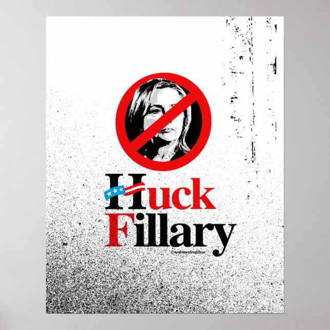 Huck Fillary Symbol1  - Anti Hillarypng.png Poster (Front)