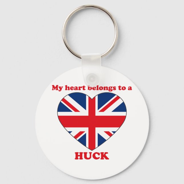 Huck Key Ring (Front)