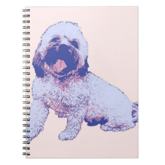 Huck the mutt notebook