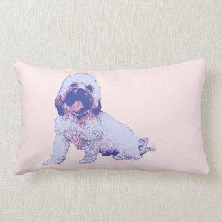 Huck the mutt pillow