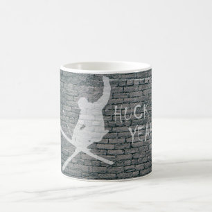 Huck Yeah (Skiing) Coffee Mug