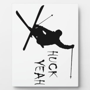 Huck Yeah (Skiing) Plaque