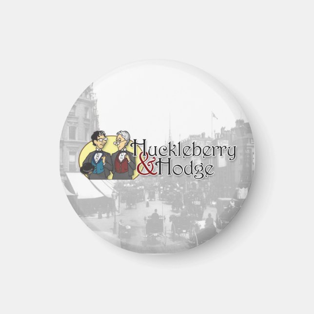 Huckleberry and Hodge magnet (Front)