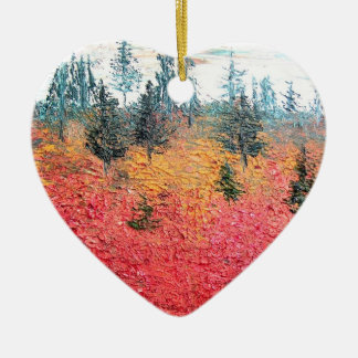 Huckleberry & Pine Ceramic Ornament