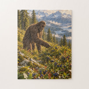 Huckleberry Season Bigfoot Puzzle