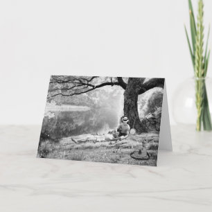 Huckleberry & Tom Card
