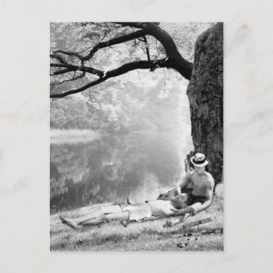 Huckleberry & Tom Postcard