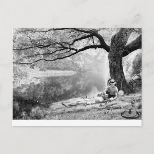 Huckleberry & Tom Postcard