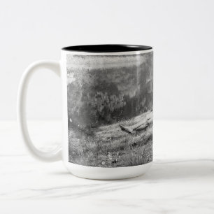 Huckleberry & Tom Two-Tone Coffee Mug