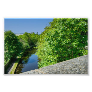 Huddersfield Broad Canal, Whitacre Mill Viaduct Photo Print