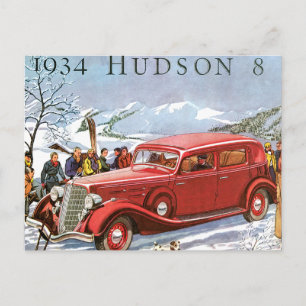 Hudson 1934 postcard