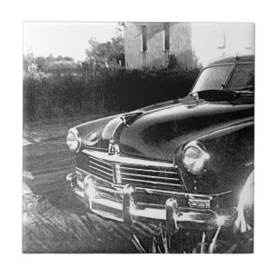 Hudson Antique Car Ceramic Tile