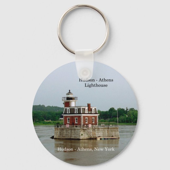 Hudson Athens Lighthouse key chain (Front)