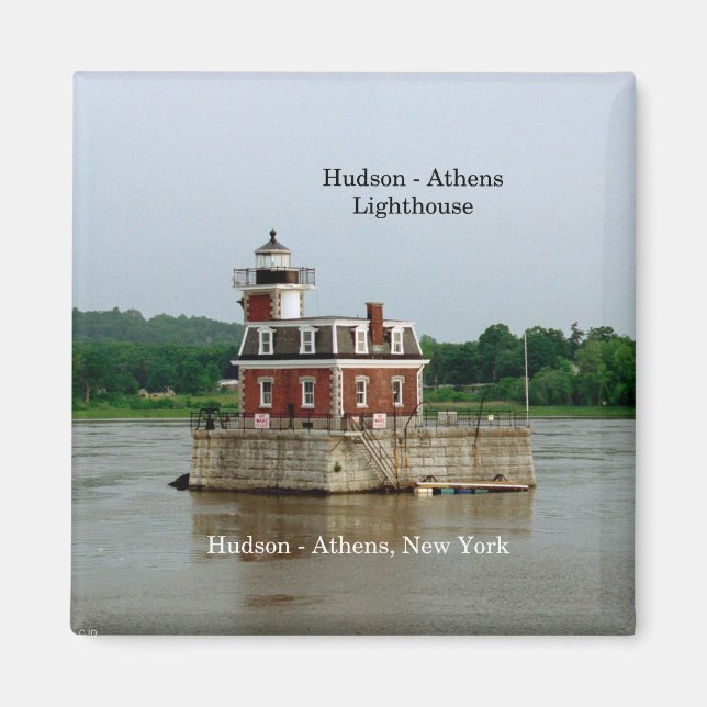 Hudson Athens Lighthouse magnet (Front)