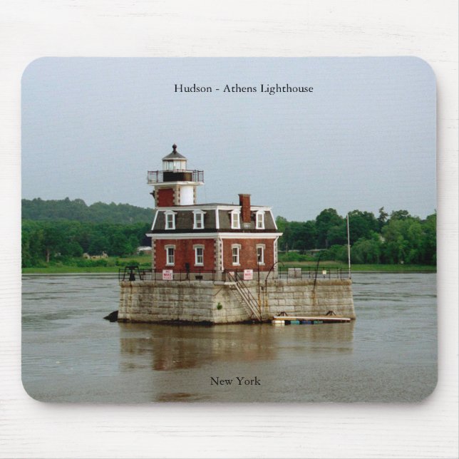 Hudson Athens Lighthouse mousepad (Front)