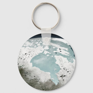 Hudson Bay Sea Ice On April 29, 2006. Key Ring