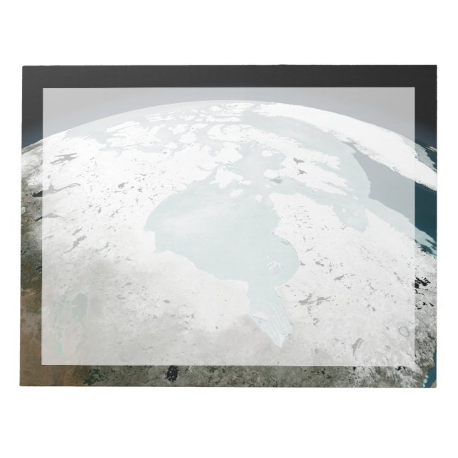 Hudson Bay Sea Ice On April 29, 2006. Notepad (Front)