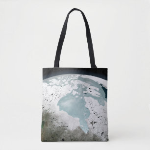 Hudson Bay Sea Ice On April 29, 2006. Tote Bag