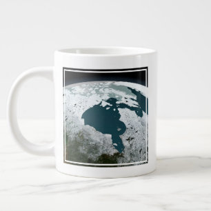 Hudson Bay Sea Ice On November 14, 2005. Large Coffee Mug
