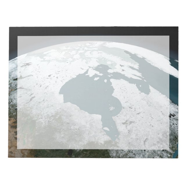 Hudson Bay Sea Ice On November 14, 2005. Notepad (Front)