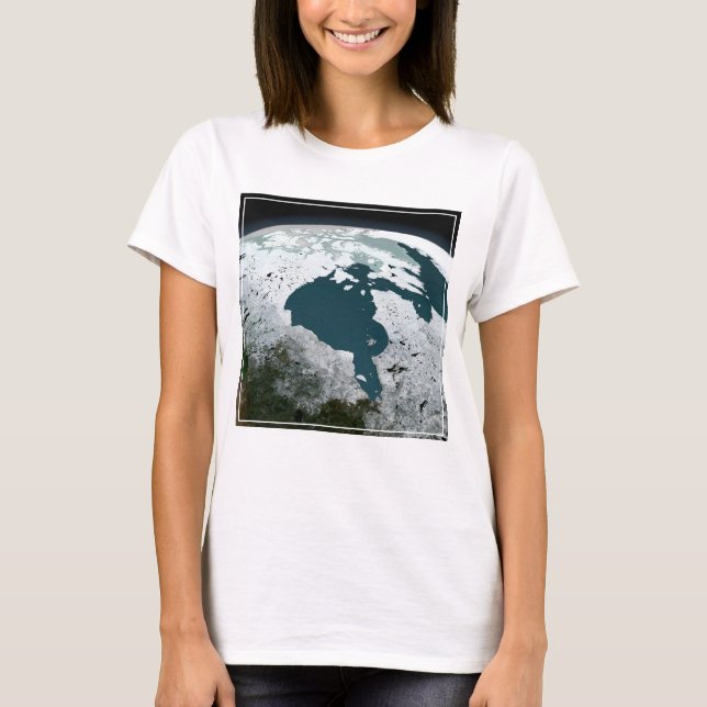 Hudson Bay Sea Ice On November 14, 2005. T-Shirt (Front)