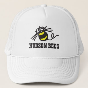 Hudson Bees Baseball Cap (White)