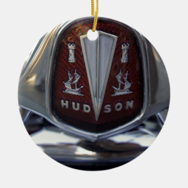 Hudson Ceramic Tree Decoration (Front)