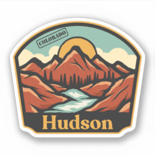 Hudson, Colorado Sticker