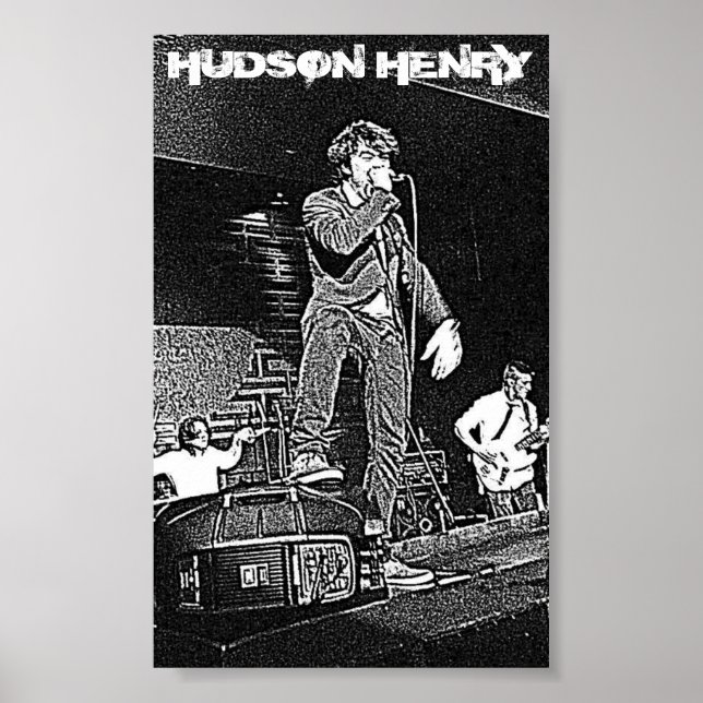 Hudson Henry Tour Poster (Front)