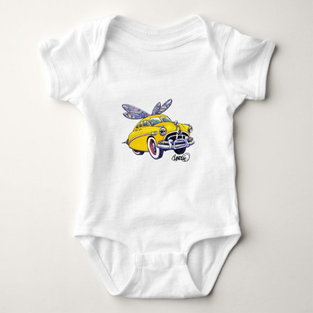 Hudson Hornet Baby Bodysuit (Front)