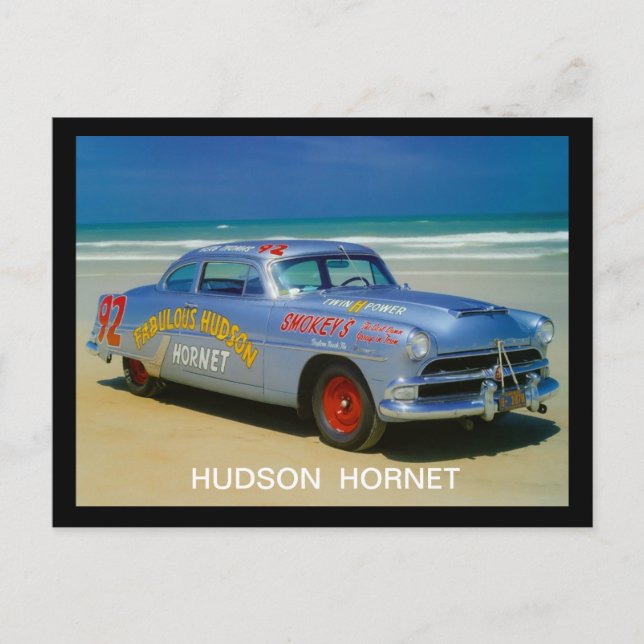 Hudson Hornet Postcard (Front)